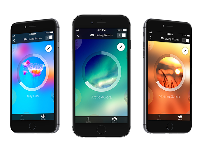 Philips Hue, aplikácie Philips Hue, app