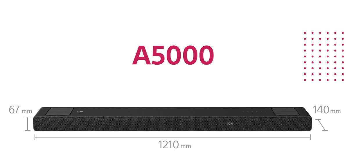SoundBar Sony HT-A5000 5.1.2
