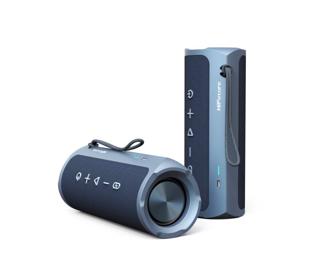 Bluetooth reproduktor HiFuture Ripple modrá