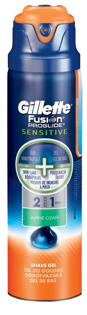 Gillette Fusion ProGlide Sensitive Alpine Clean Inovace v hladkém oholení