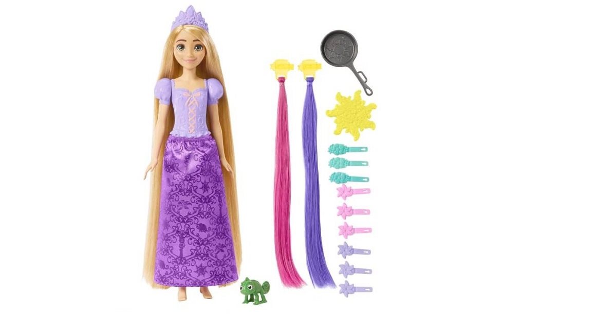 Bábika Disney Princess Bábika Locika s rozprávkovými vlasmi