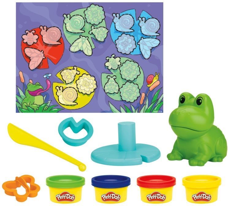 Modelovacia hmota Play-Doh Žaba sada pre najmenších
