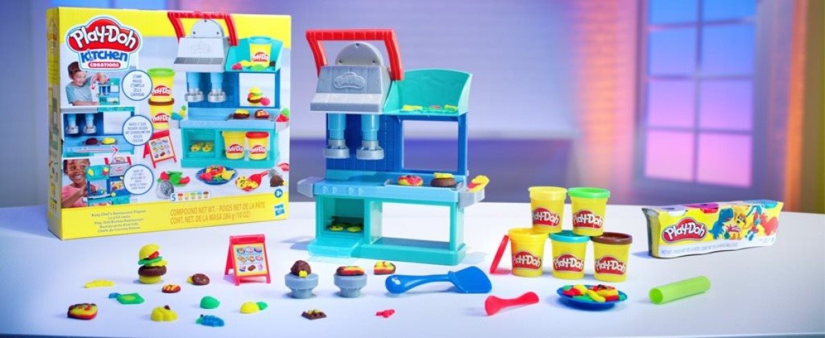 Modelovacia hmota Play-Doh Reštaurácia vyťaženého šéfkuchára