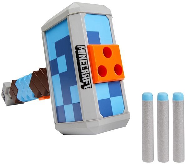 Detská zbraň Nerf Minecraft Stormlander