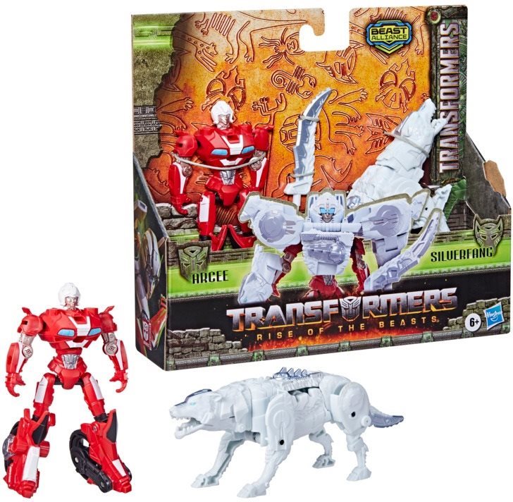 Figúrky Transformers dvojbalenie figúrok Arcee a Silverfang