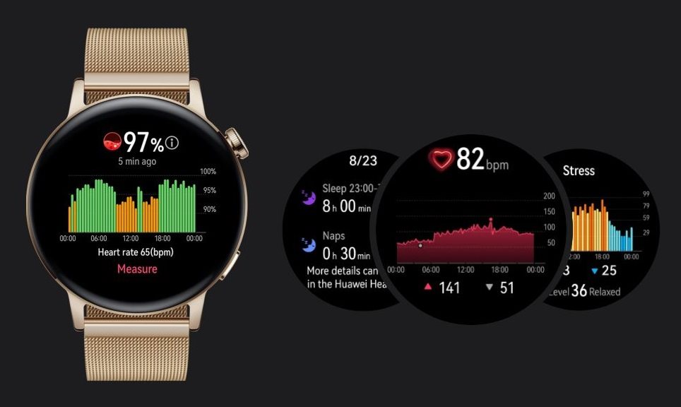 Smart hodinky Huawei Watch GT 3 46 mm Elite Stainless Steel