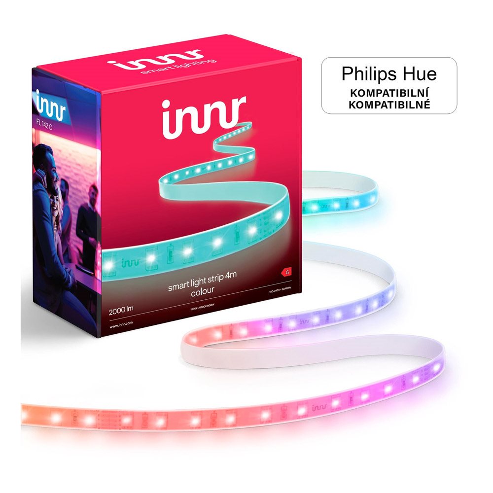 Chytrý svetelný LED pásik Innr Colour s dĺžkou 4 m