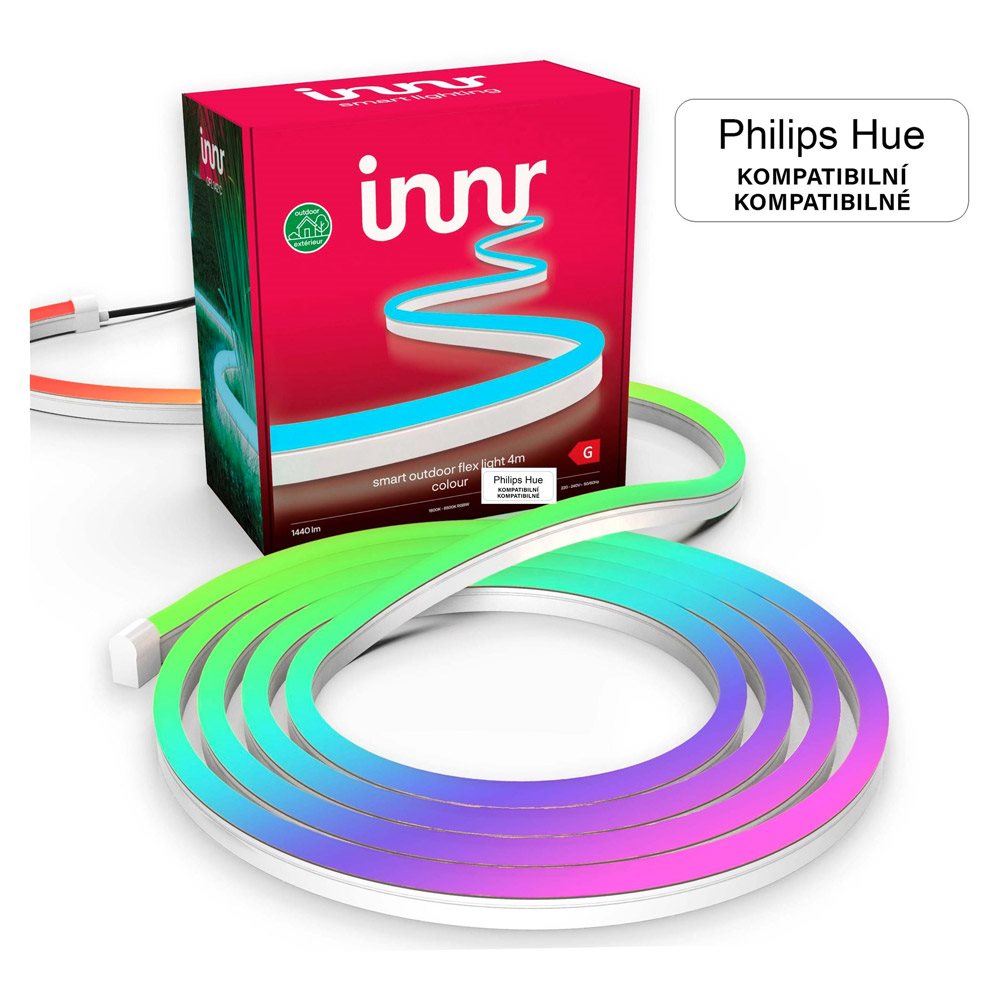 Chytrý vonkajší svetelný LED pásik Innr Colour