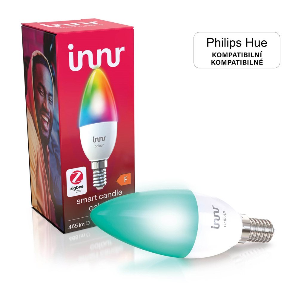 Inteligentná LED žiarovka Innr E14 Colour