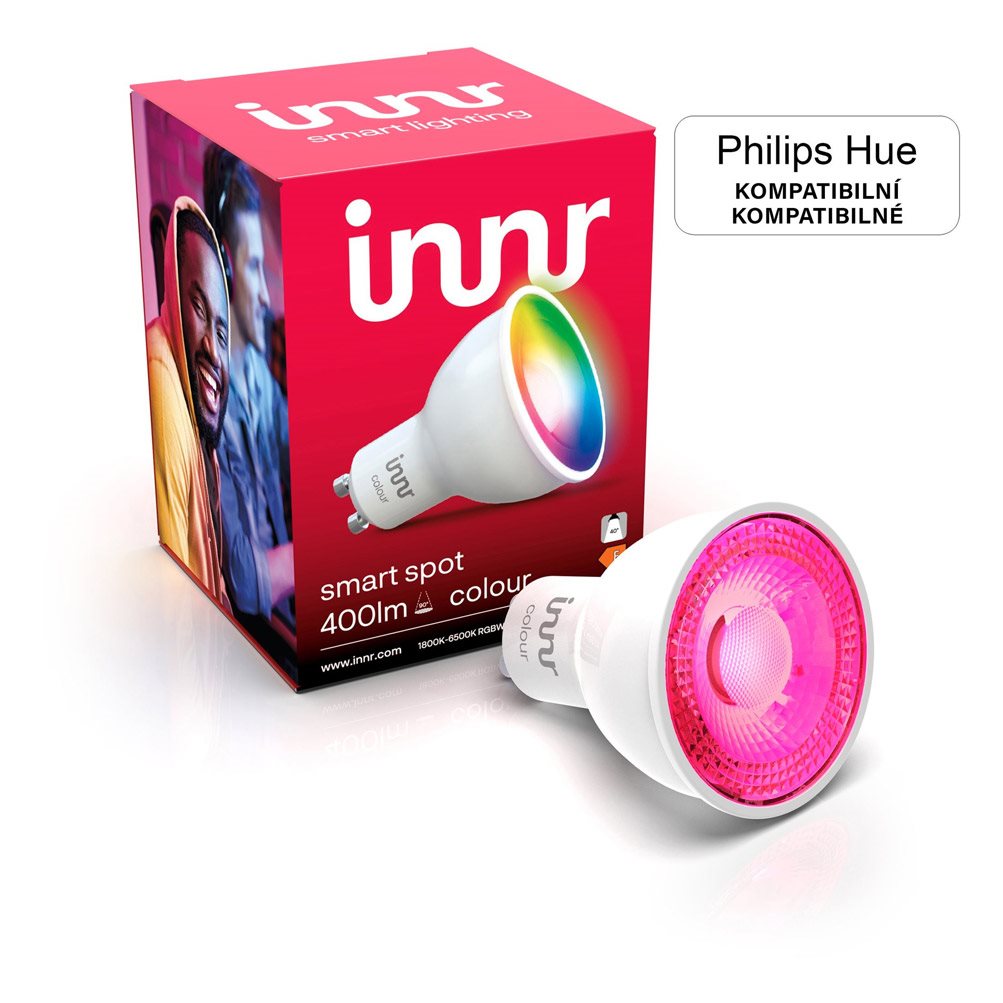 Inteligentná LED žiarovka Innr GU10 Colour