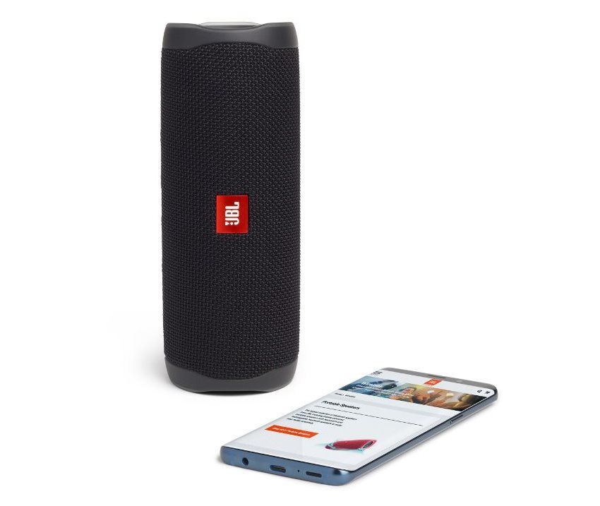 JBL Flip 5 čierny Prenosný Bluetooth reproduktor