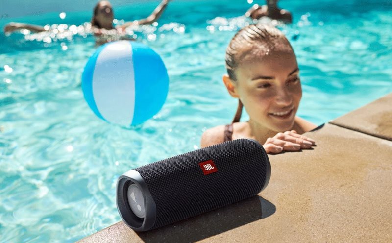 JBL Flip 5 Vodoodolná konštrukcia