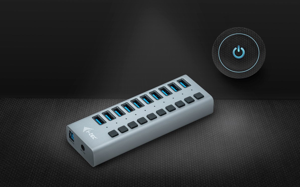 USB HUB i-tec USB 3.0 Charging 10 port
