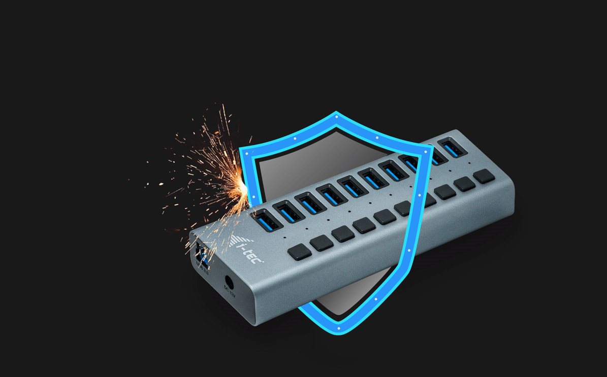 USB HUB i-tec USB 3.0 Charging 10 port