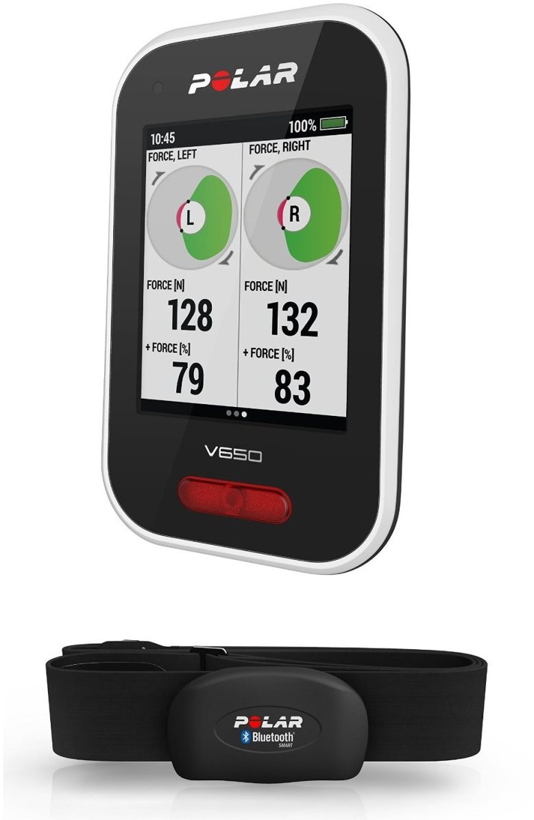 polar v650 hr strava