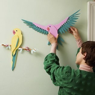 LEGO® Art 31211 Kolekcia zvierat – Papagáje ara