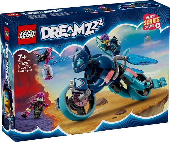 LEGO® DREAMZzz™ 71479 Zoey a jej mačacia motorka