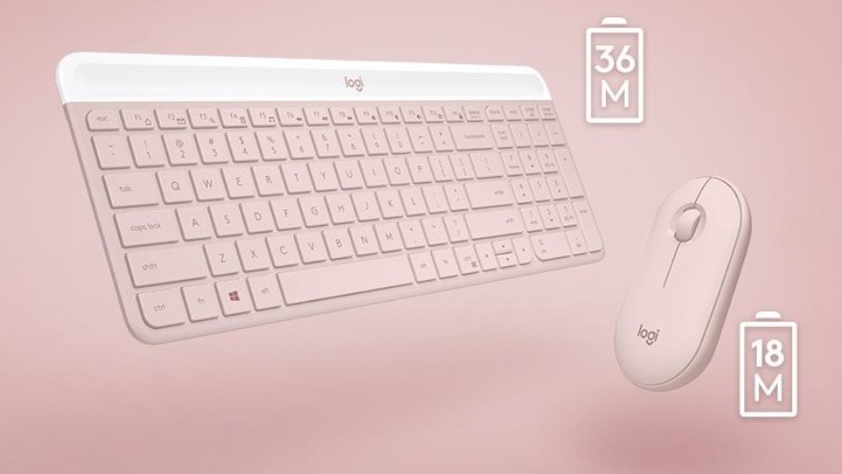 Logitech Slim Wireless Combo MK470
