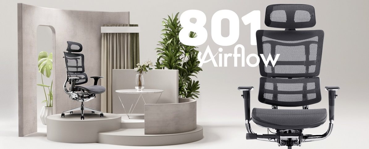 Kancelárska stolička Mosh Airflow 801