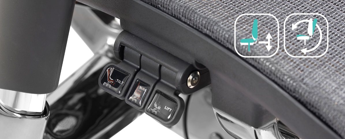 Kancelárska stolička Mosh Airflow 702L