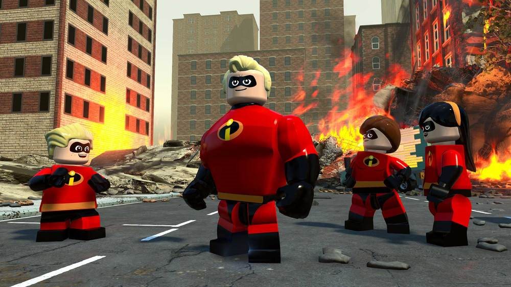 Hra pro konzoli LEGO The Incredibles - průzkum