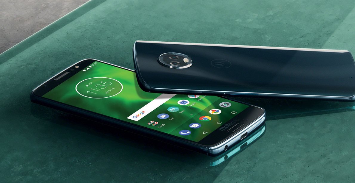 Mobilní telefon Motorola Moto G6, design