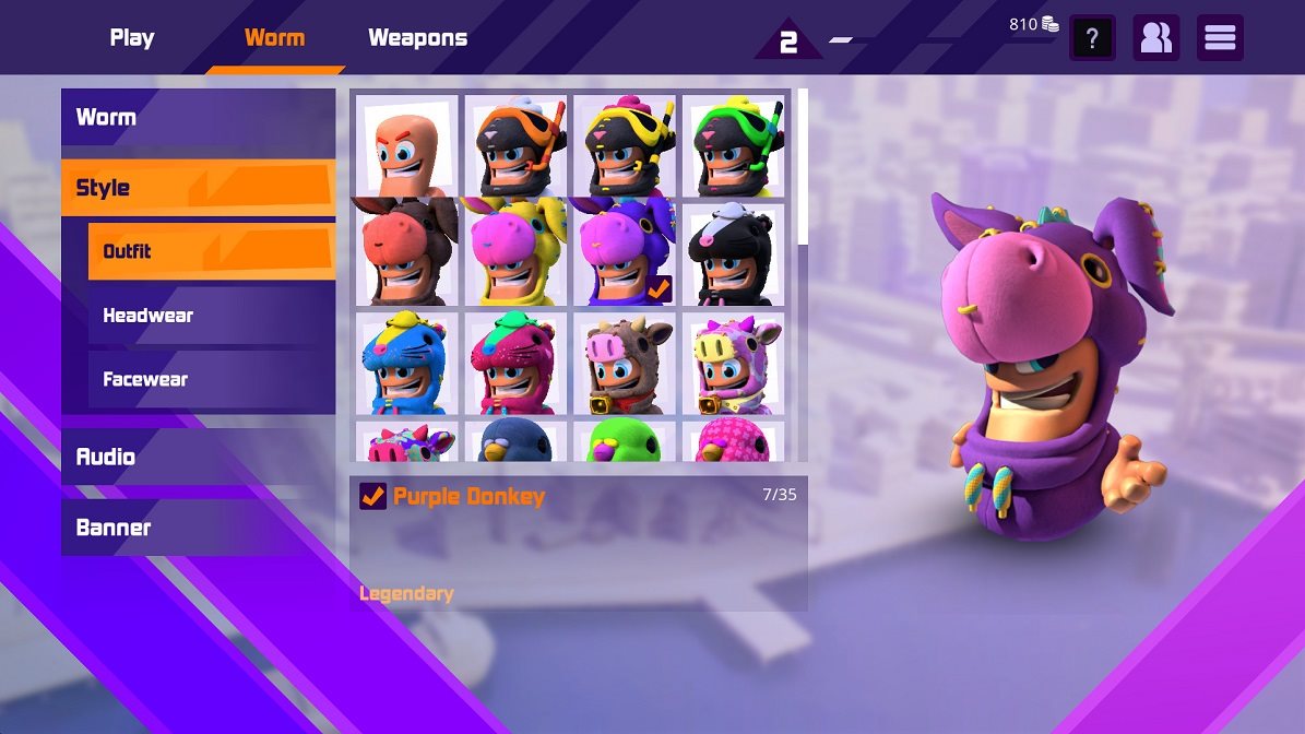 Worms Rumble – Legends Pack