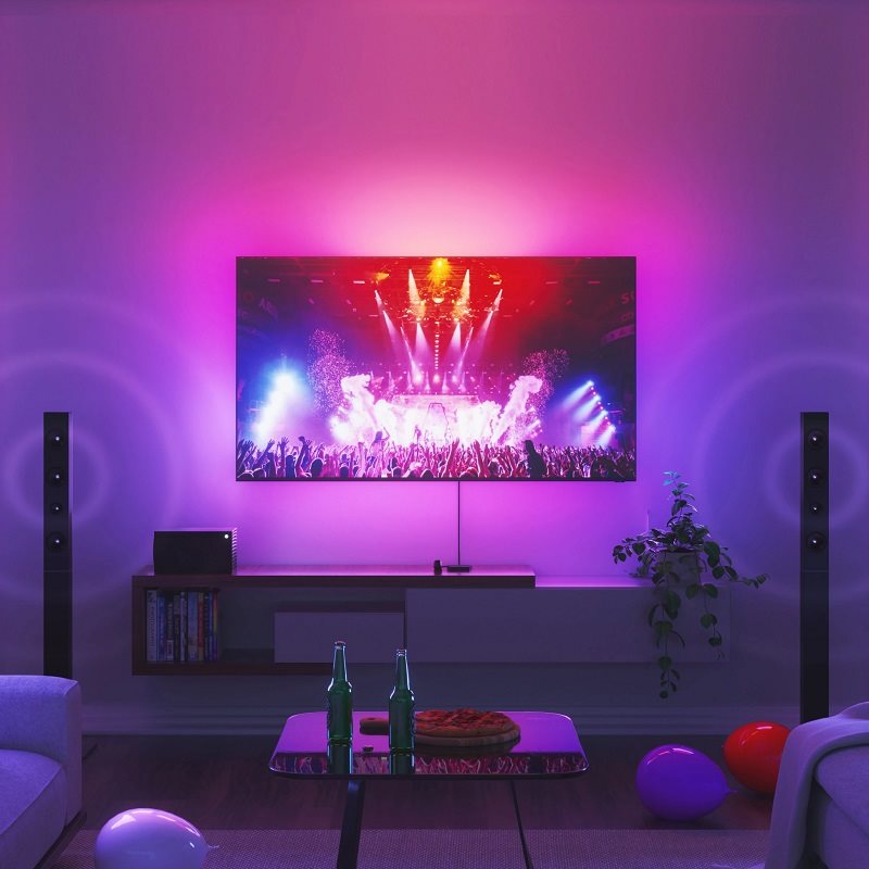 LED svetlo Nanoleaf 4D TV Screen Mirror + Lightstrips Starter Kit 4M For TV