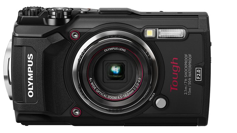 Olympus TOUGH TG-5 čierny Predná strana