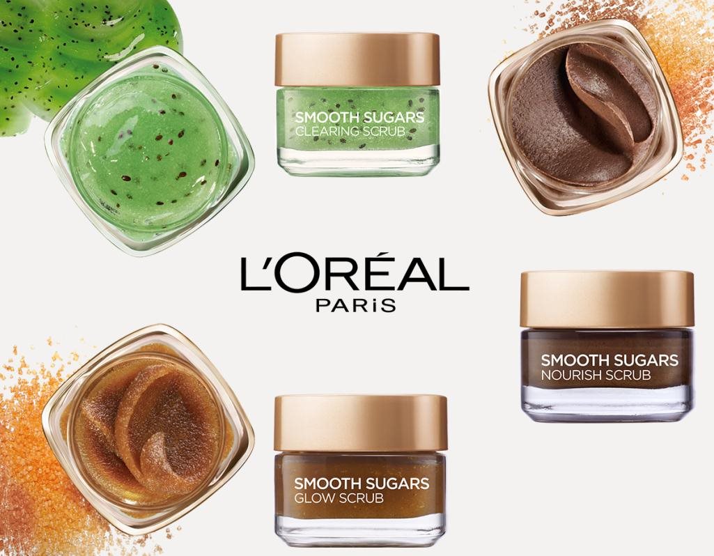 Loreal PARIS Smooth Sugars Clearing Scrub ĽORÉAL PARIS Smooth Sugars Clearing Scrub