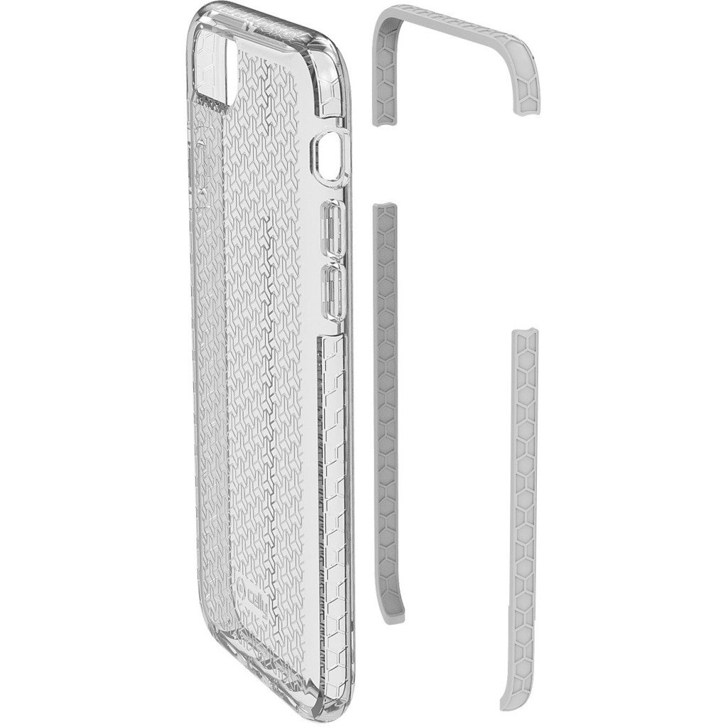 Ochranný kryt CELLY HEXAGON pre iPhone 7 biely