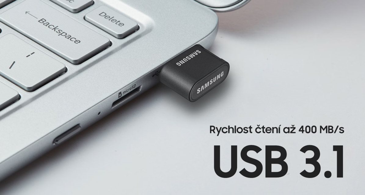 USB kľúč Samsung USB 3.1 Fit Plus