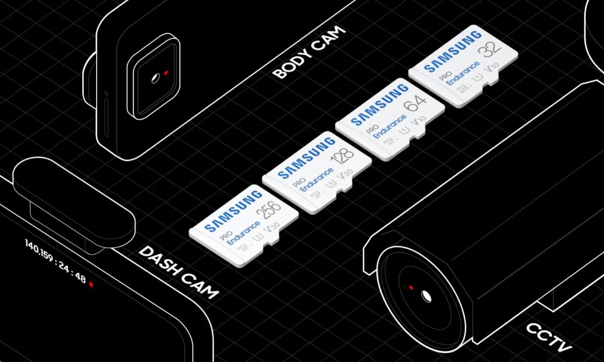 Pamäťová karta Samsung MicroSDXC PRO Endurance + SD adaptér