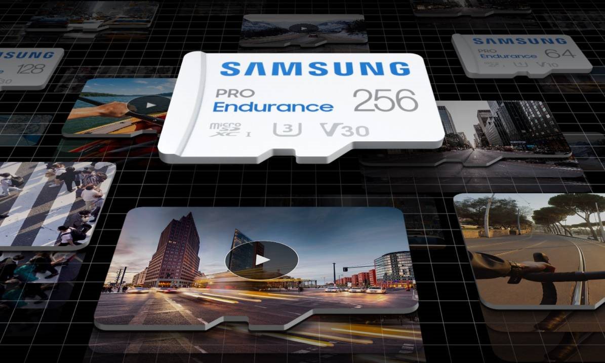 Pamäťová karta Samsung MicroSDXC PRO Endurance + SD adaptér