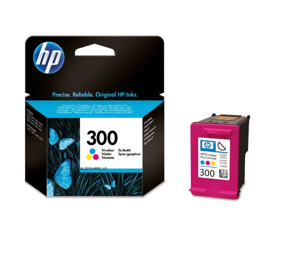 Cartridge HP CC643EE č. 300 farebný atrament do tlačiarne HP
