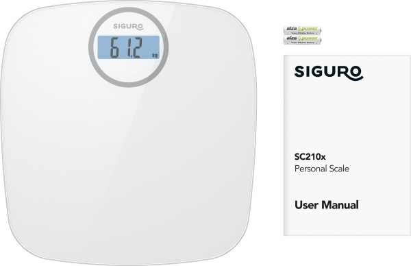 Osobná váha Siguro SC210W Slick