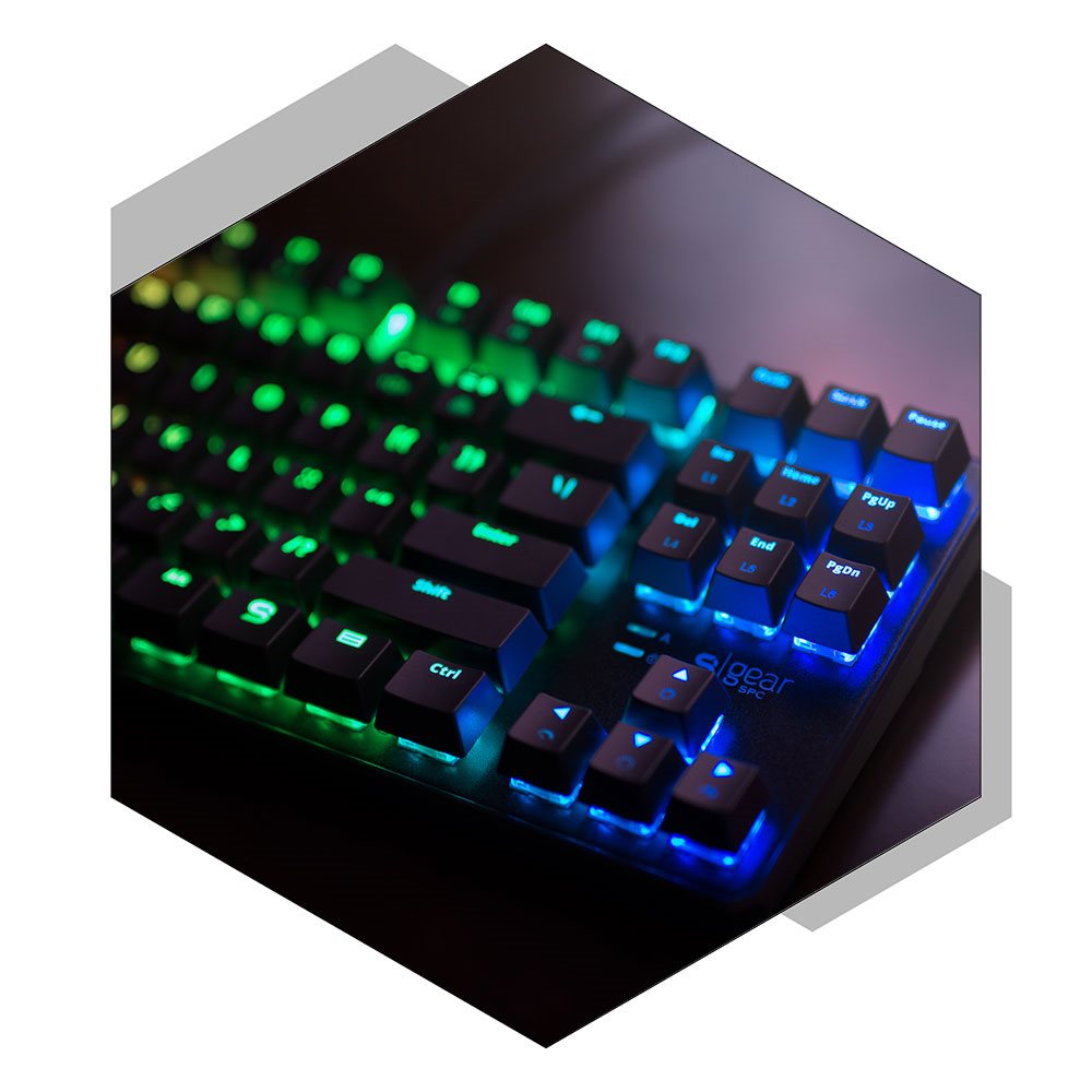 klávesnica SPC Gear GK530 Tournament Kailh Blue RGB klávesnica SPC Gear GK530 Tournament Kailh Blue RGB