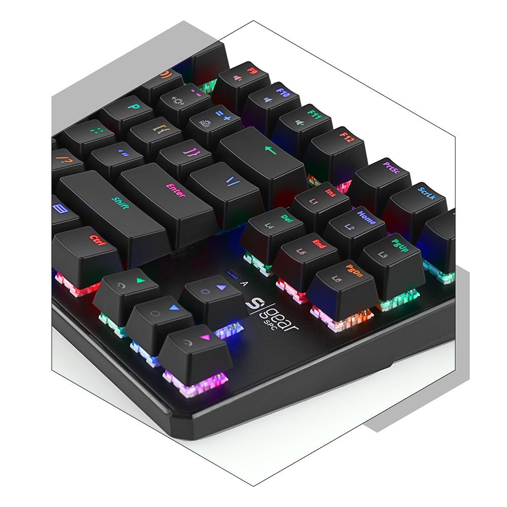 klávesnica SPC Gear GK530 Tournament Kailh Blue RGB klávesnica SPC Gear GK530 Tournament Kailh Blue RGB