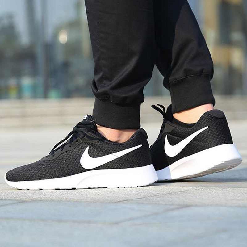 nike tanjun white black