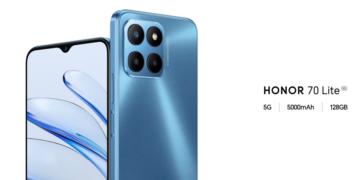 Smartfón Honor 70 Lite 5G 128 GB