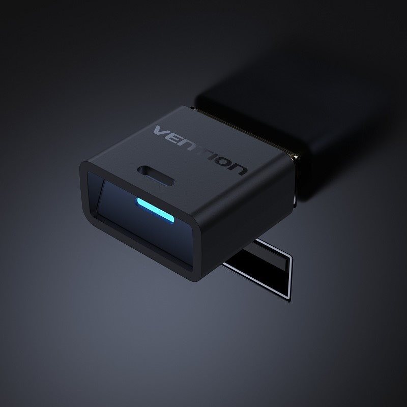 Bluetooth adaptér Vention USB Bluetooth 5.0 Adapter Black Mini Type externý