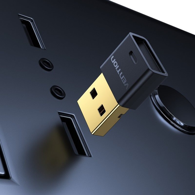 Bluetooth adaptér Vention USB Bluetooth 5.0 Adapter Black Mini Type externý