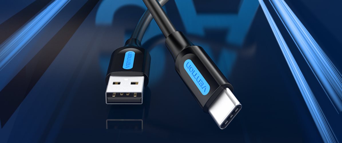 Vention Type-C (USB-C) <-> USB 2.0 Charge & Data Cable Vention Type-C (USB-C) <-> USB 2.0 Charge & Data Cable