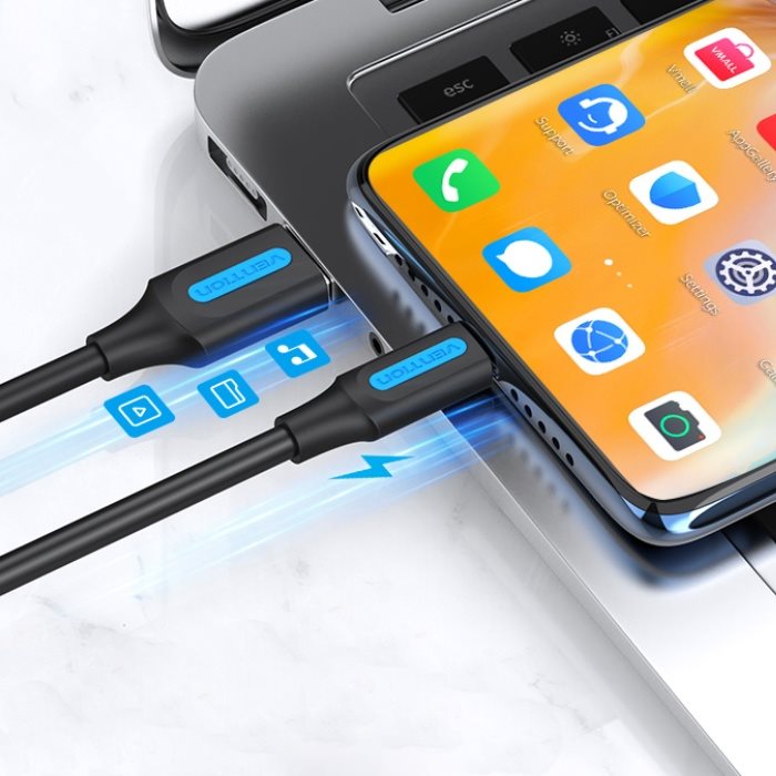 Vention Type-C (USB-C) <-> USB 2.0 Charge & Data Cable Vention Type-C (USB-C) <-> USB 2.0 Charge & Data Cable