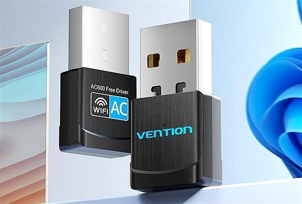 WiFi USB adaptér Vention USB Wi-Fi Dual Band Adapter 5G (supports also 2.4G) Black WiFi USB adaptér Vention USB Wi-Fi Dual Band Adapter 5G (supports also 2.4G) Black