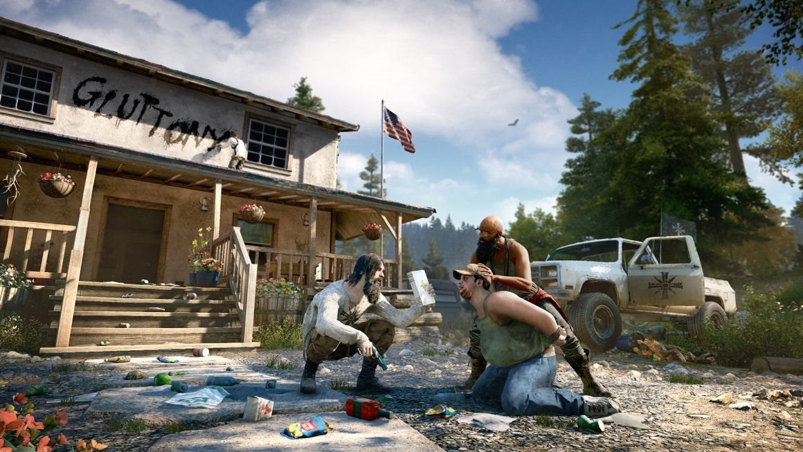 Terorizující kult Far Cry 5 PS4