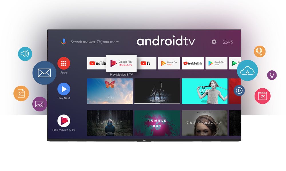 Televize 32" JVC LT-32VAF3335 SMART ANDROID LED