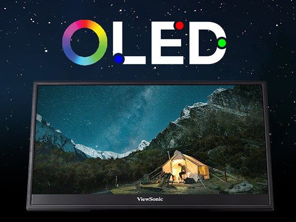 Prenosný monitor ViewSonic VP16-OLED ColorPro