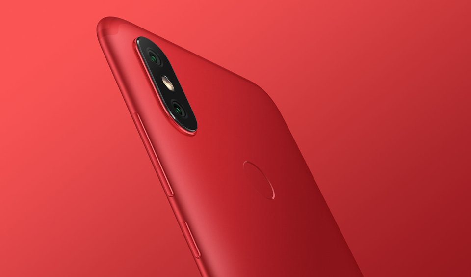 Xiaomi Mi A2 Black Čtečka otisků prstů