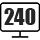 240 Hz monitory